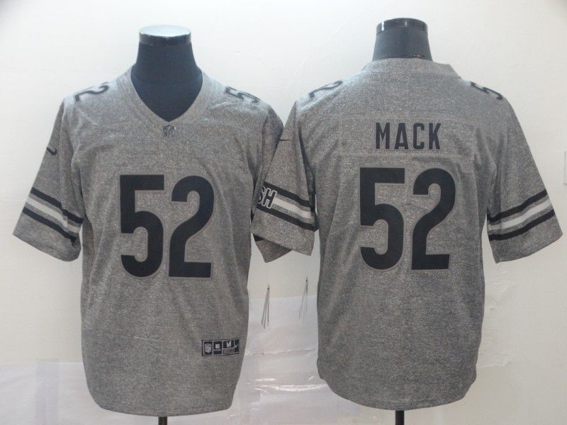 Men Chicago Bears #52 Mack Gray Nike Vapor Untouchable Stitched Gridiron Limited NFL Jerseys->oakland raiders->NFL Jersey